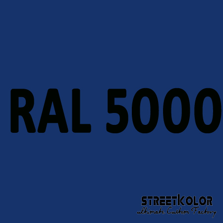 RAL 5000 Uretanová auto barva lesklá nebo matná 1 litr + tužidlo + ředidlo