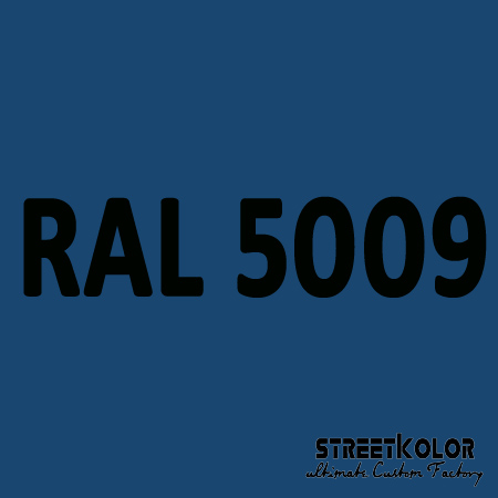 RAL 5009 Uretanová auto barva lesklá nebo matná 1 litr + tužidlo + ředidlo