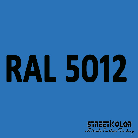 RAL 5012 Uretanová auto barva lesklá nebo matná 1 litr + tužidlo + ředidlo