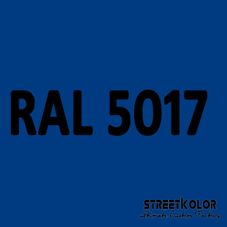 RAL 5017 Uretanová auto barva lesklá nebo matná 1 litr + tužidlo + ředidlo