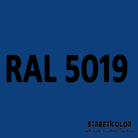 RAL 5019 Uretanová auto barva lesklá nebo matná 1 litr + tužidlo + ředidlo