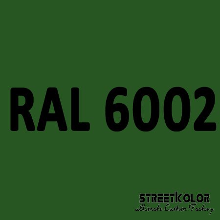 RAL 6002 Uretanová auto barva lesklá nebo matná 1 litr + tužidlo + ředidlo