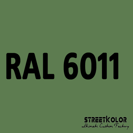 RAL 6011 Uretanová auto barva lesklá nebo matná 1 litr + tužidlo + ředidlo