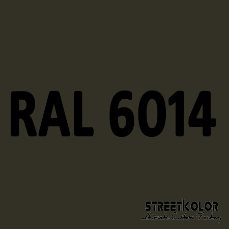 RAL 6014 Uretanová auto barva lesklá nebo matná 1 litr + tužidlo + ředidlo