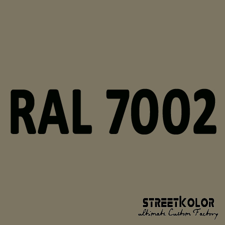 RAL 7002 Uretanová auto barva lesklá nebo matná 1 litr + tužidlo + ředidlo