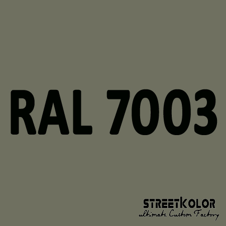 RAL 7003 Uretanová auto barva lesklá nebo matná 1 litr + tužidlo + ředidlo