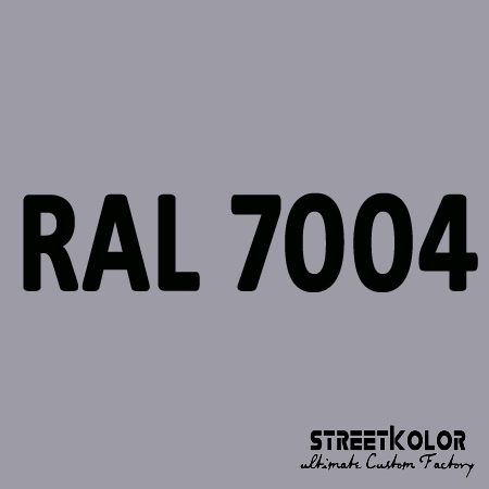 RAL 7004 Uretanová auto barva lesklá nebo matná 1 litr + tužidlo + ředidlo