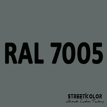 RAL 7005 Uretanová auto barva lesklá nebo matná 1 litr + tužidlo + ředidlo