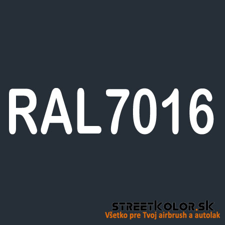 RAL 7016 Uretanová auto barva lesklá nebo matná 1 litr + tužidlo + ředidlo