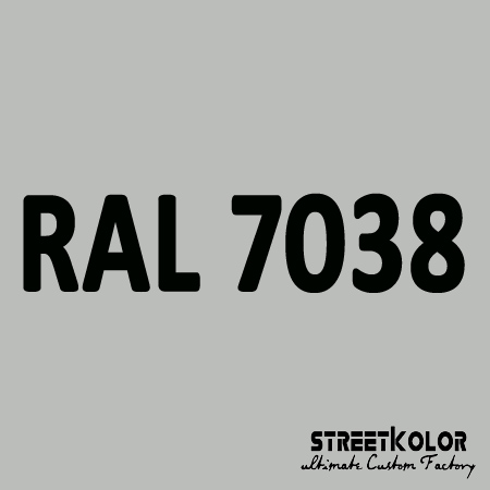 RAL 7038 Uretanová auto barva lesklá nebo matná 1 litr + tužidlo + ředidlo
