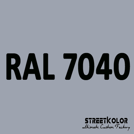 RAL 7040 Uretanová auto barva lesklá nebo matná 1 litr + tužidlo + ředidlo