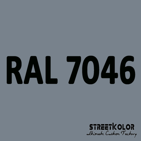 RAL 7046 Uretanová auto barva lesklá nebo matná 1 litr + tužidlo + ředidlo