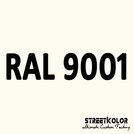 RAL 9001 Uretanová auto barva lesklá nebo matná 1 litr + tužidlo + ředidlo