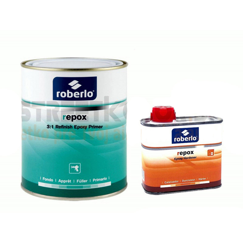 Roberlo repox 2K Epoxy primer Refinish 3: 1, 900ml + 300ml tužidla