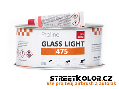 Tmel se skelným vláknem PROLINE 475 GLASS LIGHT, hmotnost: 1000 g