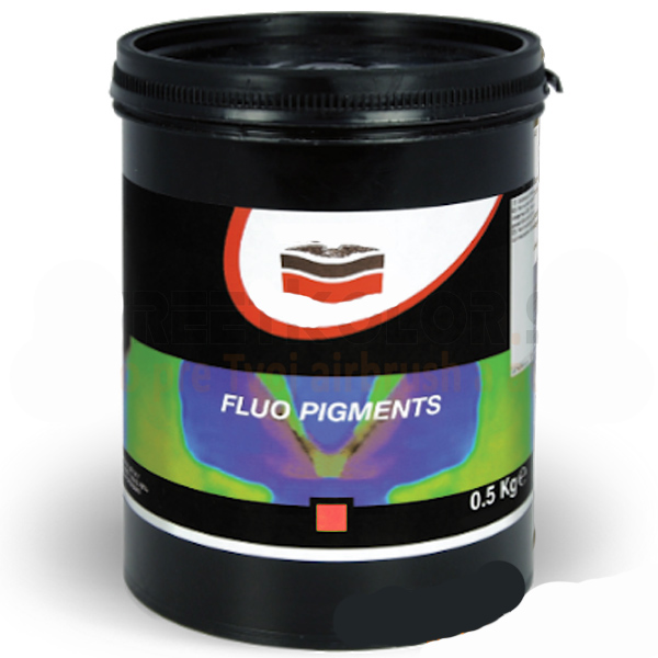 Lechler LQ179119 fluo Signální pigment Červený - vysoce kvalitní, 500 gramů