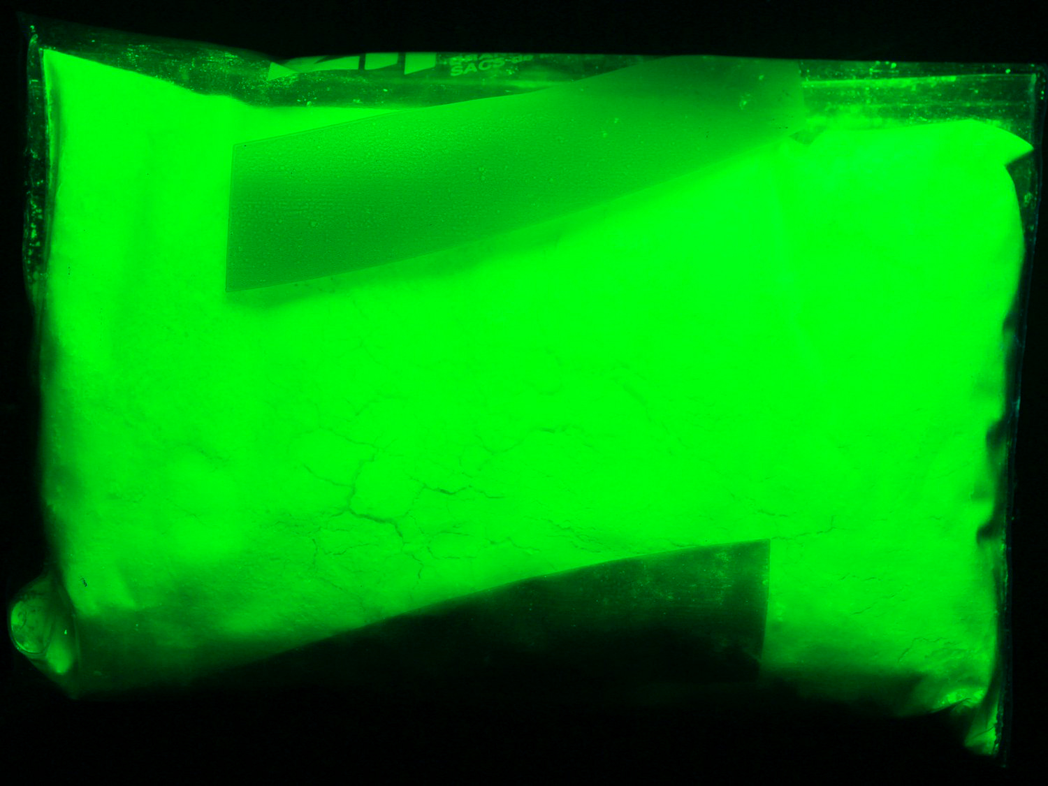 Fluorescenční Zelený pigment