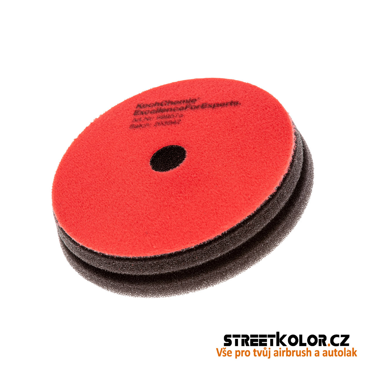 KochChemie Leštící kotouč řezný červený Heavy Cut Pad 150 x 23mm