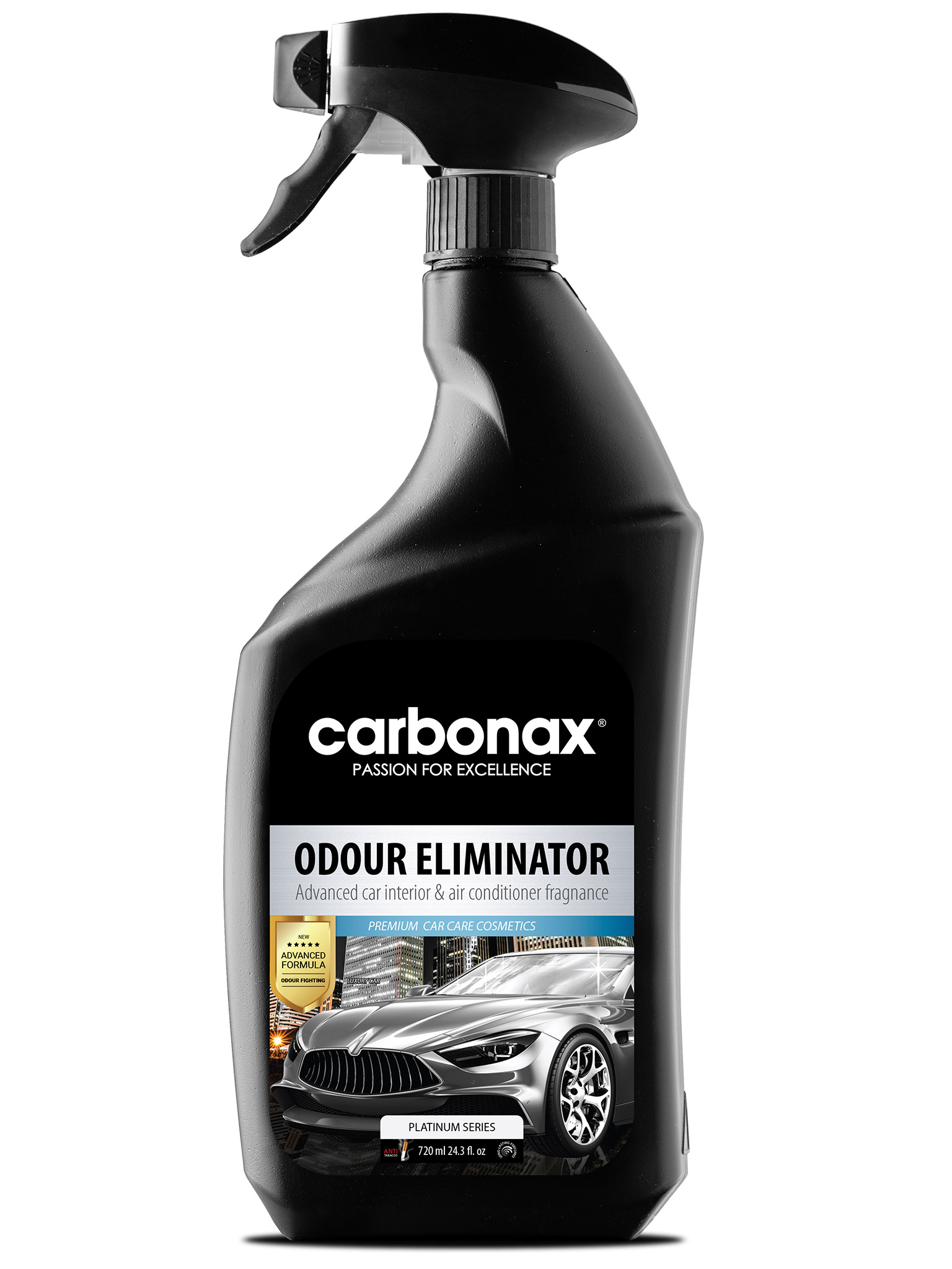 CARBONAX® Odstraňovač zápachu s vůní LUXURY CAR, 720ml