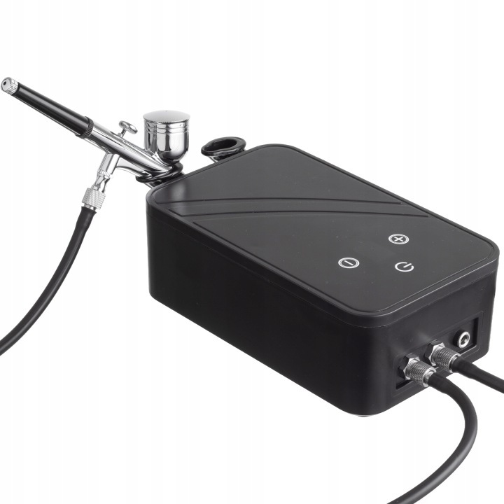 Airbrush set Royalmax TC-106K s kompresorem a dvěma airbrush pistolemi s tryskou 0,3mm