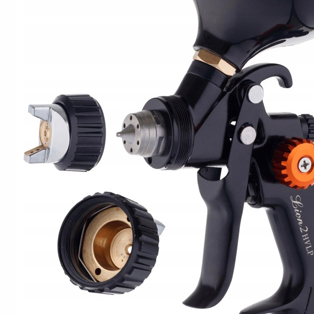 Stříkací pistole AUARITA LION 2 SPACE BLACK HVLP 1,3mm, 310 - 340 l/min.