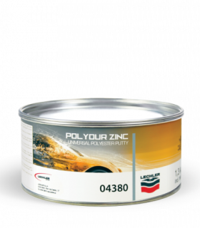 Lechler Polydur zinc, Univerzální stěrkový polyesterový tmel (git), 2,5kg