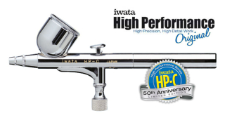 Iwata Hi Performance HP-C 50th Anniversary airbrush pistole - Limitovaná edice